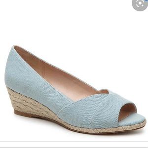 Kelly & Katie Lamson Wedge Toe Peep Espadrille